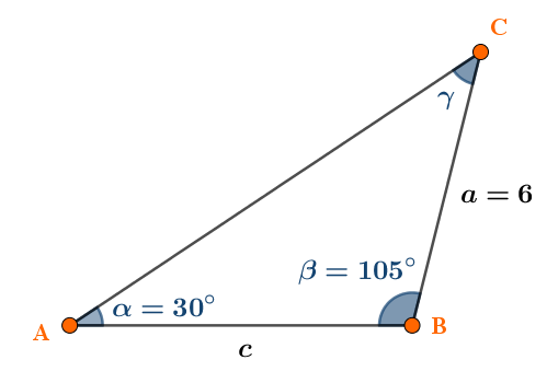 Come applicare il teorema dei seni in un triangolo qualunque